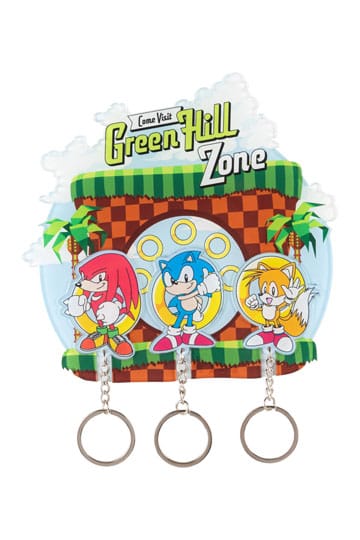 Sonic the Hedgehog Sleutelrek incl. 3 sleutelhangers