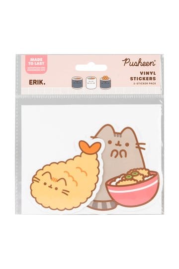 Pusheen Vinylstickers Sushi Roll Vol. 2 Set van 2