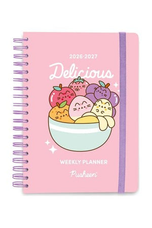 Pusheen Schoolagenda weekplanner 2026/2027 Fruit A5