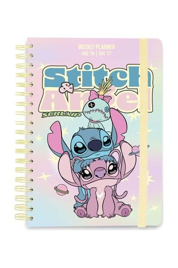 Disney Schoolagenda weekplanner 2026/2027 Stitch en Angel A5