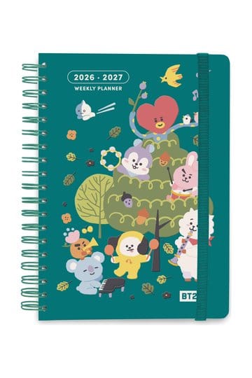 BT21 Schoolagenda weekplanner 2026/2027 A5