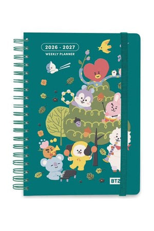 BT21 Schoolagenda weekplanner 2026/2027 A5