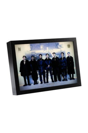 BTS ingelijste LED-print