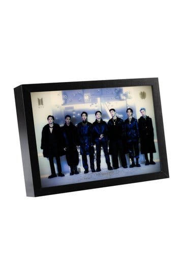 BTS ingelijste LED-print