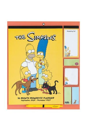 The Simpsons Magnetische Planner 2026/27 30 x 35 cm