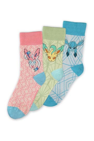 Pokémon Socks 3-Pack Eevee Evolution 3.0 39-42
