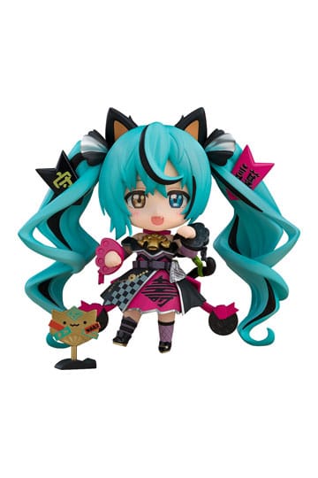 Character Vocal Series 01 Nendoroid-actiefiguur Hatsune Miku: Black Maneki Miku Ver. 10 cm