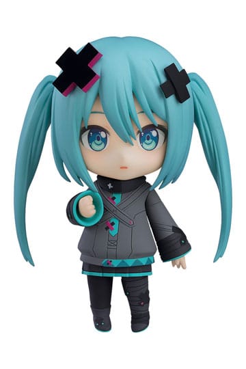 Kleurrijk podium! De film: Een Miku die niet kan zingen Nendoroid-actiefiguur Hatsune Miku: Shuttered Sekai Ver. 10 cm