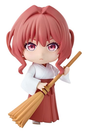 De knoop leggen met een Amagami -zus Nendoroid -actiefiguur Yuna Amagami 10 cm