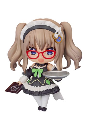 9-negen- Ruler's Crown Nendoroid-actiefiguur Miyako Kujo: Maid Ver. 10 cm