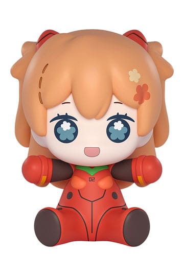 Neon Genesis Evangelion: Rebuild of Evangelion Huggy Good Smile Chibi Figuur Asuka Shikinami Langley: PlugSuit Ver. 7 cm