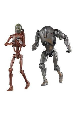 Star Wars Episode II Black Series Actie Figuur 2-pack C-3PO (B1 Battle Droid Body) & Super Battle Droid 15 cm