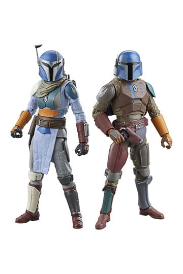 Star Wars: The Mandalorian Black Series Action Figuur 2-Pack Mandaloriaanse ShriK-Hawk Trainers 15 cm