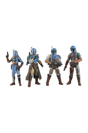 Star Wars The Mandalorian Vintage Collection actiefiguren 4-pack Mandalorian Shriek-Hawk 10 cm