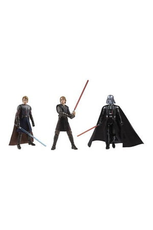 Star Wars Vintage Collection actiefiguren, 3-pack De reis van Anakin Skywalker