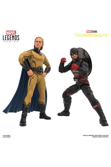 Thunderbolts Marvel Legends Actie Afbeelding 2-pack John F. Walker & Sentry 15 cm