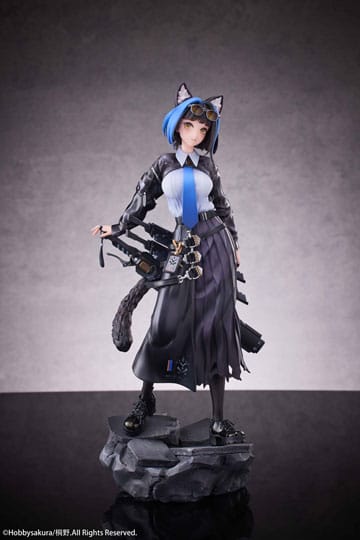 Originele illustratie PVC -standbeeld 1/7 Kuro -illustratie door Kirino 28 cm