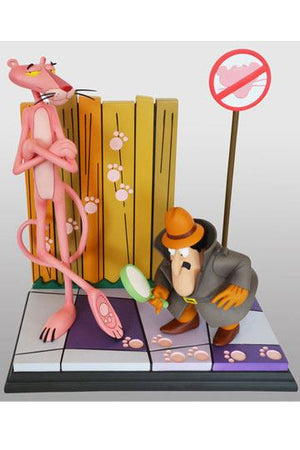 Het Pink Panther Beeld Pink Panther & De Inspecteur 41 cm