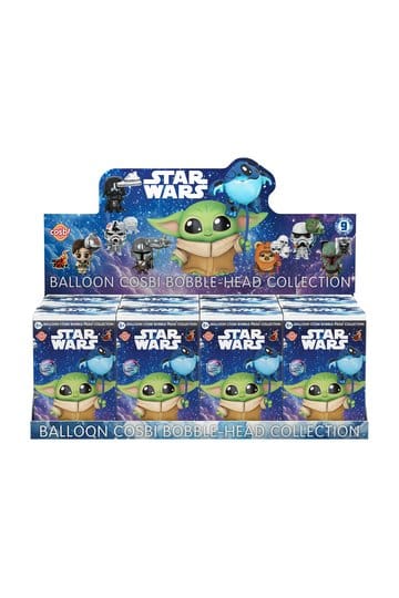 Star Wars Cosbi Minifiguren Ballon 8 cm Blind Box Display (8)