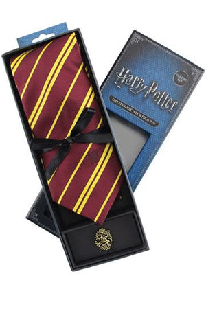 Harry Potter Tie & Metal Pin Deluxe Box Grypindor