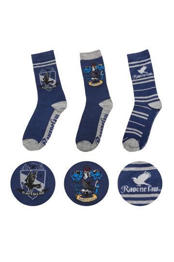 Harry Potter Socks 3-Pack Ravenklauw