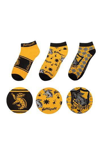 Harry Potter enkelsokken 3-pack Hufflepuff