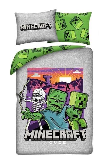 Minecraft filmdekbedset ver. 1 140 x 200 cm / 70 x 90 cm