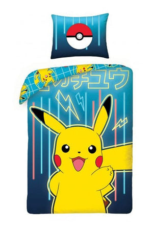 Pokémon dekbed set Pikachu 140 x 200 cm / 70 x 90 cm