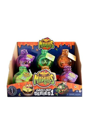 Mad Balls Bouncy Balls Gross Out Serie 1 Assortiment (12)