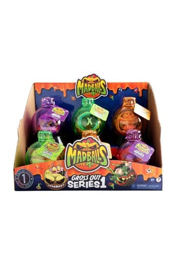 Mad Balls Bouncy Balls Gross Out Serie 1 Assortiment (12)