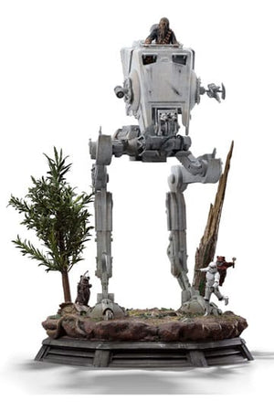 Star Wars Demi Art Scale Standue 1/20 At-St en Chewbacca 53 cm