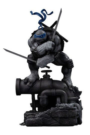 Teenage Mutant Ninja Turtles Art Scale Statue 1/10 Leonardo Zwart-Wit Variant 26 cm heo exclusief