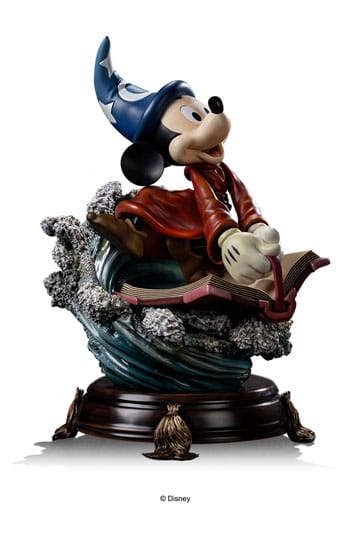 Disney Classics Vintage Collection Deluxe Art Scale Standbeeld 1/10 Tovenaar Mickey 28 cm