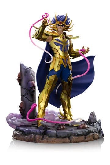 Saint Seiya Art Scale Standbeeld 1/10 TCancer Deathmask 23 cm