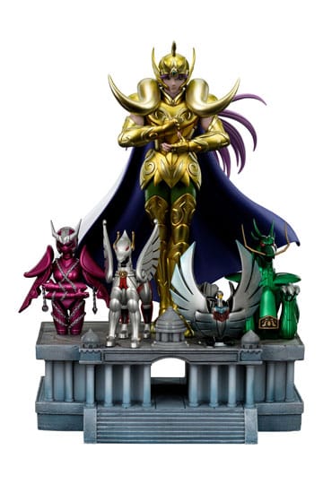 Saint Seiya Kunstschaal Beeld 1/10 Aries Mu Deluxe 27 cm
