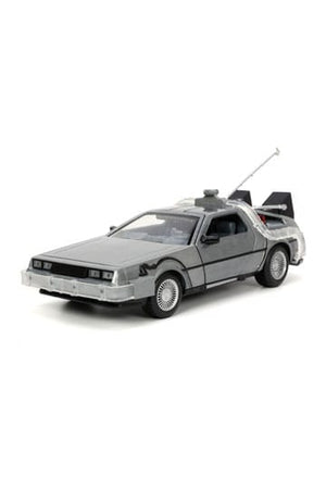 Back to the Future II Hollywood Rides gegoten model 1/24 DeLorean Time Machine
