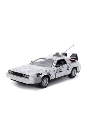Terug naar het toekomstige Diecast Model 1/24 Time Machine Frost