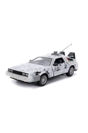Terug naar het toekomstige Diecast Model 1/24 Time Machine Frost