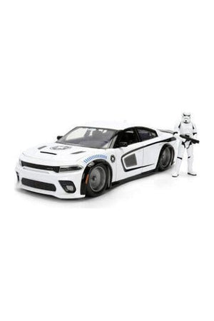 Star Wars Diecast Model 1:24 Stormtrooper Dodge Charger SRT Hellcat
