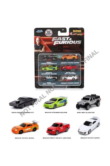 Fast & Furious 6-pack nano-auto's