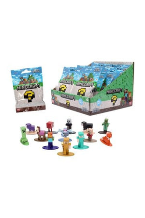 Minecraft Nanofigs minifiguren 4 cm blindbox-display (24)