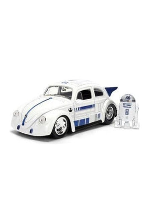 Star Wars gegoten model 1:24 R2-D2 1959 VW Drag Beetle