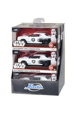 Star Wars Diecast Model 1:32 Stormtrooper 2012 Dodge Challenger SRT8 Assortiment (6)
