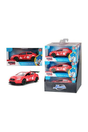 Sonic Diecast Model 1:32 Knuckles 2016 Subaru WRX STI-assortiment (6)