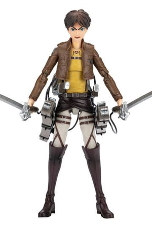 Aanval op Titan Total Anime Action -figuur Eren Jaeger 17 cm
