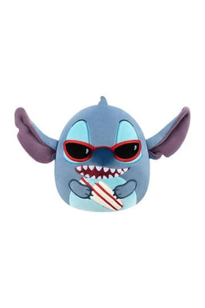 Lilo & Stitch Squishmallow pluche figuur Stitch met surfplank 20 cm