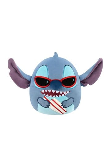 Lilo & Stitch Squishmallow pluche figuur Stitch met surfplank 20 cm
