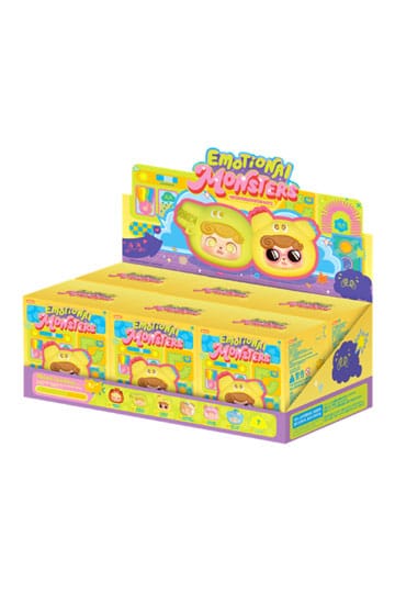 QKid: Emotional Hairy Monsters Series Blind Box oortelefoontasje 8 cm display (6)