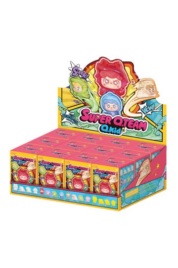 QKid: Super Q. Team Mini Series Blind Box figuur 5 cm Display (12)