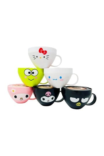 Sanrio Squishy Figuren Hello Kitty Cappuccino Display (8)